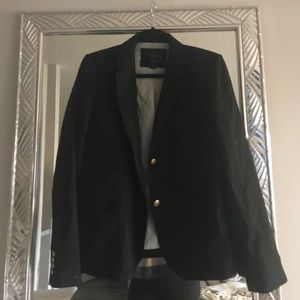 J.Crew Black Schoolboy Blazer